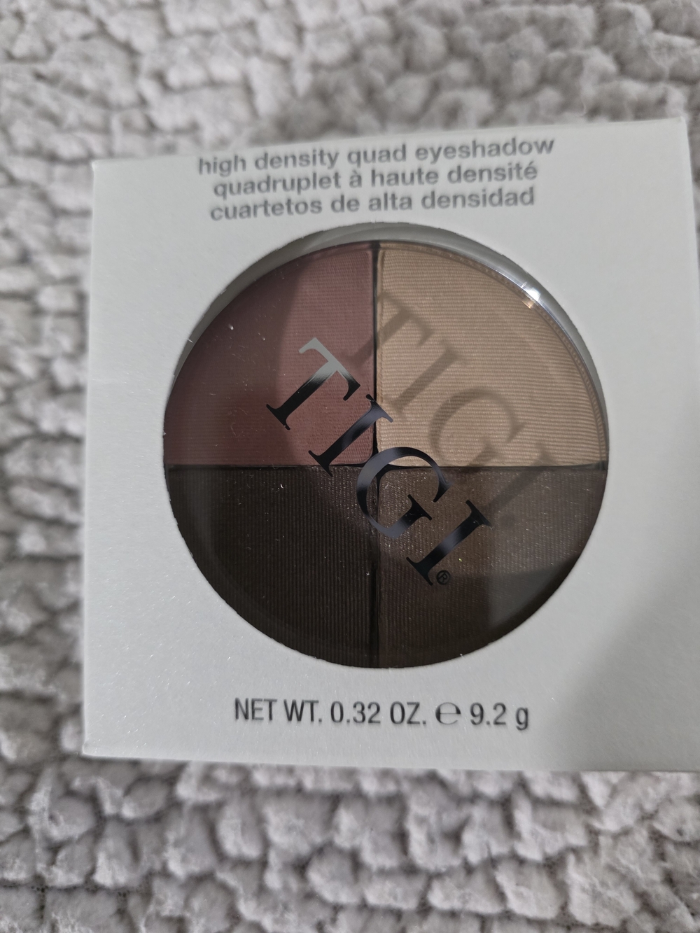 TIGI Four-Shade Eyeshadow Quad - Rose, Beige, Taupe, Deep Brown